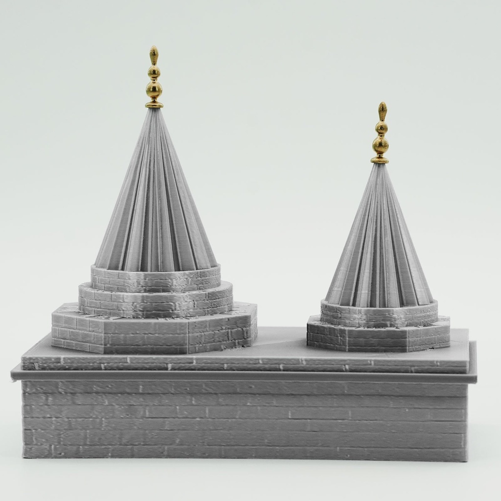 Lalish Modell Tempel - Silber (7,5 cm)